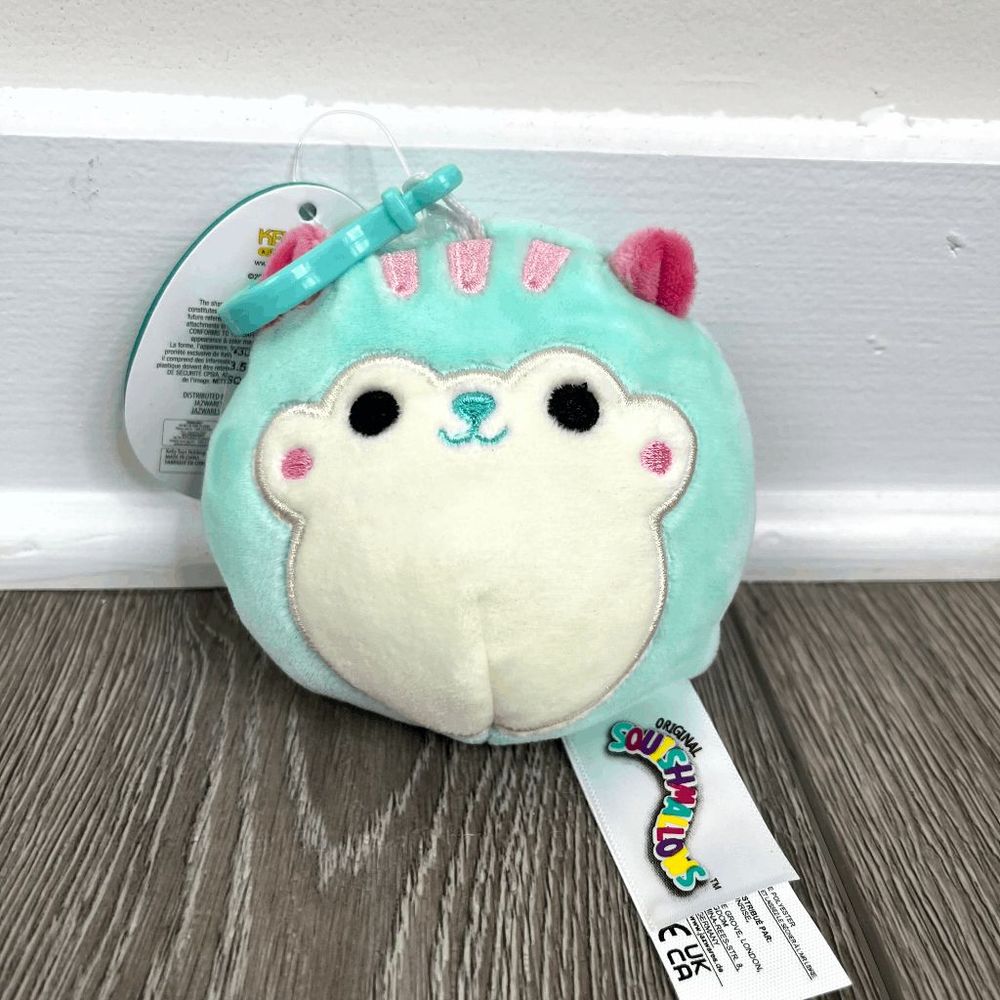 NWT Squishmallows 3.5” Over The Rainbow Clip-Ons Assortment | Ozzie Collectables